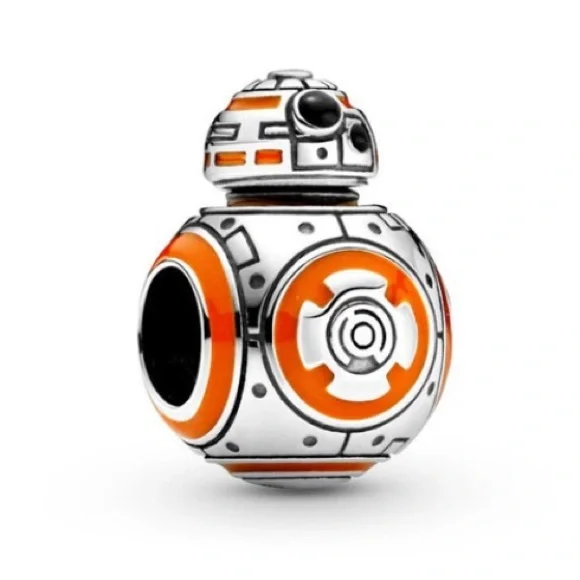 NWOT Star Wars BB-8 Droid Bead Charm - Picture 1 of 13